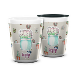 Cactus Ceramic Shot Glass - 1.5 oz (Personalized)