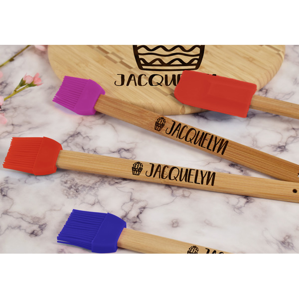 Cactus Silicone Brush - Red - Lifestyle