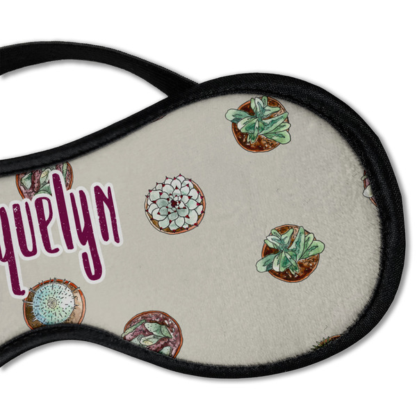 Cactus Sleeping Eye Mask - DETAIL Large