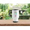 Cactus Stainless Steel Travel Mug with Handle Lifestyle