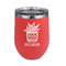 Cactus Stemless Stainless Steel Wine Tumbler - Coral - Single Sided (Personalized)
