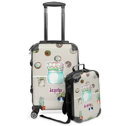 Cactus Kids 2-Piece Luggage Set - Suitcase & Backpack (Personalized)