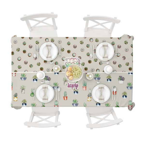 Cactus Tablecloths (58"x102") - TOP VIEW