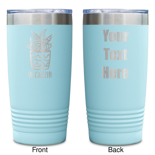 Cactus Teal Polar Camel Tumbler - 20oz -Double Sided - Approval