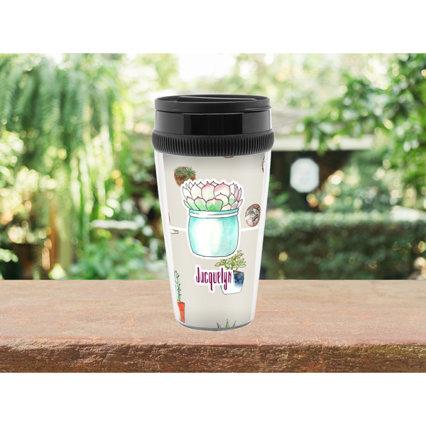 Cactus Travel Mug Lifestyle (Personalized)