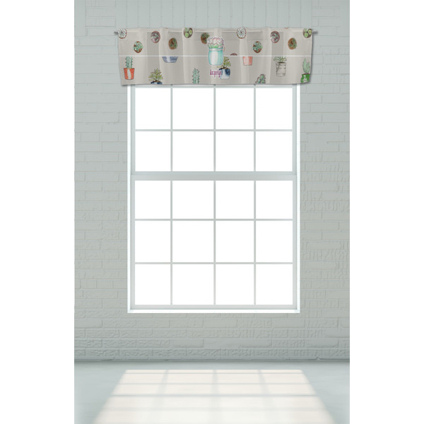 Cactus Valance - On window