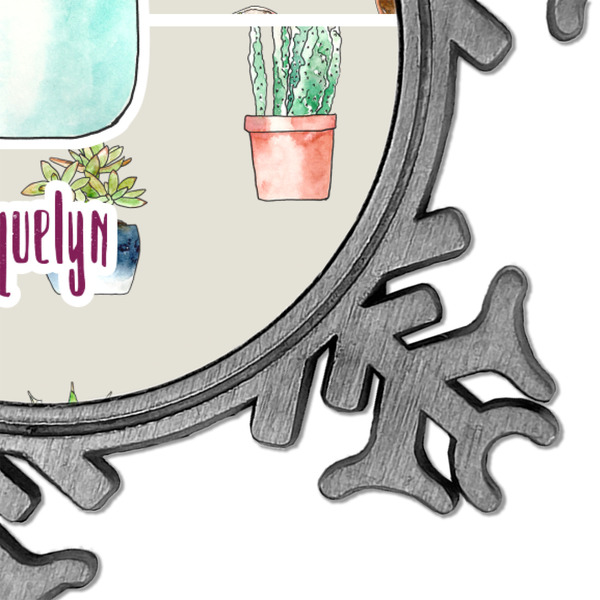 Cactus Vintage Snowflake - Detail