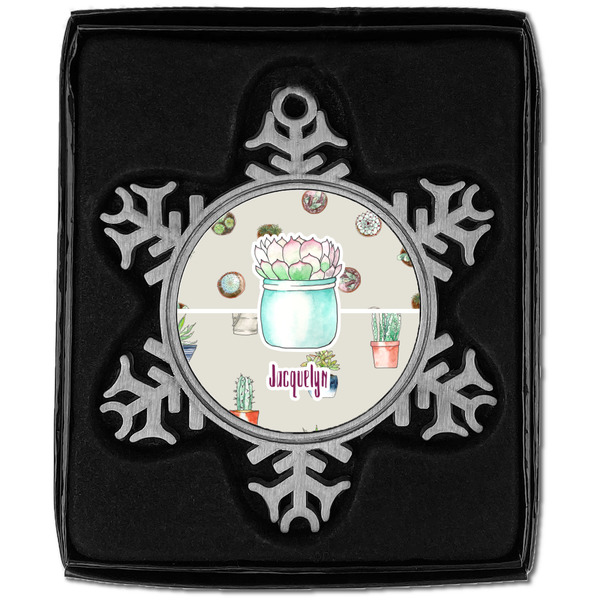 Cactus Vintage Snowflake - In box