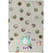Cactus Waffle Weave Towel - Full Color Print - Approval Image