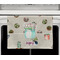 Cactus Waffle Weave Towel - Full Color Print - Lifestyle2 Image