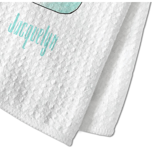 Cactus Waffle Weave Towel - Closeup of Material Image