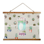 Cactus Wall Hanging Tapestry - Wide (Personalized)
