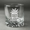 Cactus Whiskey Glass - Front/Approval