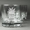 Cactus Whiskey Glasses (Set of 4) (Personalized)