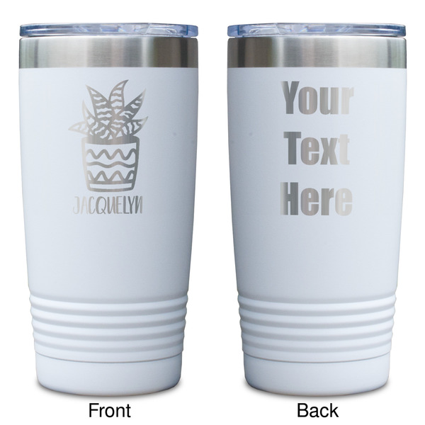 Cactus White Polar Camel Tumbler - 20oz - Double Sided - Approval