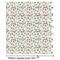 Cactus Wrapping Paper Roll - Matte - Partial Roll