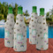 Cactus Zipper Bottle Cooler - Set of 4 - LIFESTYLE