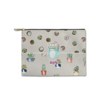 Cactus Zipper Pouch - Small - 8.5"x6" (Personalized)