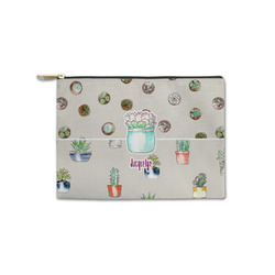 Cactus Zipper Pouch - Small - 8.5"x6" (Personalized)