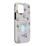 Cactus iPhone Case - Rubber Lined - iPhone 13 Pro Max (Personalized)