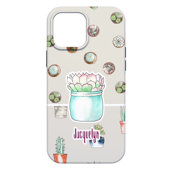 Cactus iPhone 13 Pro Max Tough Case - Back
