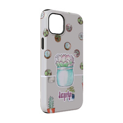 Cactus iPhone Case - Rubber Lined - iPhone 14 Pro (Personalized)