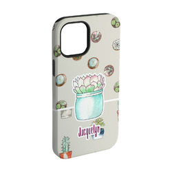 Cactus iPhone Case - Rubber Lined - iPhone 15 Pro (Personalized)
