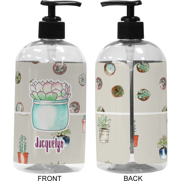 Succulents 16 oz Plastic Liquid Dispenser (Approval)