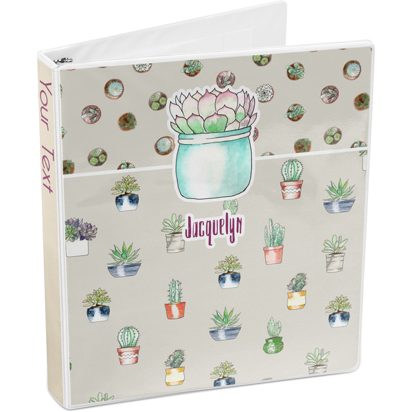 Succulents 3-Ring Binder 3/4 - Main
