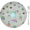Cactus 8" Glass Appetizer / Dessert Plates - Single or Set (Personalized)
