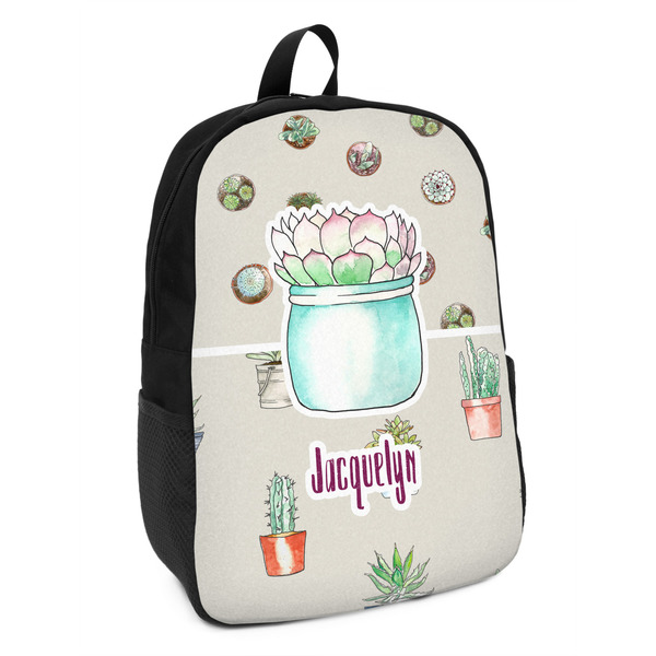 Custom Cactus Kids Backpack (Personalized)