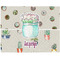 Cactus Woven Fabric Placemat - Twill w/ Name or Text