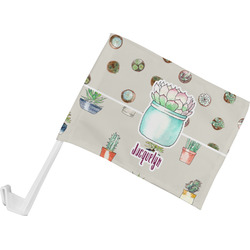 Cactus Car Flag - Small w/ Name or Text