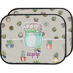 Cactus Car Floor Mats (Back Seat) (Personalized)