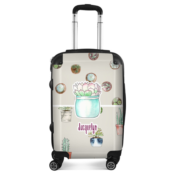 Custom Cactus Suitcase - 20" Carry On (Personalized)