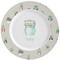 Cactus Ceramic Dinner Plates (Set of 4) (Personalized)