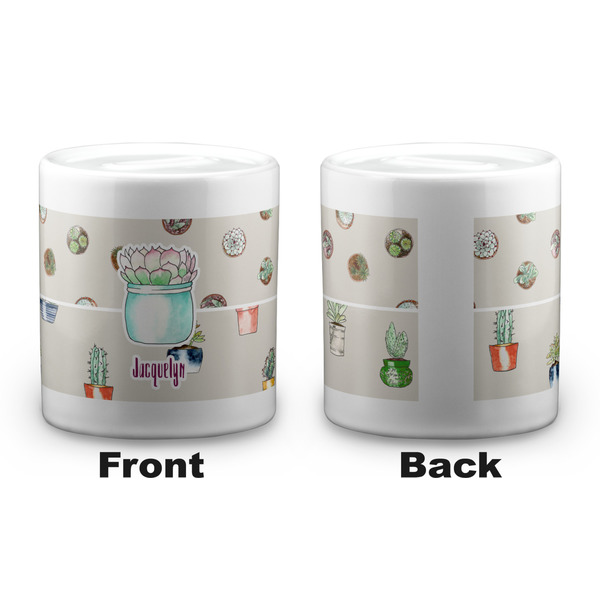 Succulents Coin Bank - Apvl