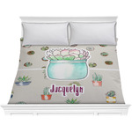 Cactus Comforter - King (Personalized)
