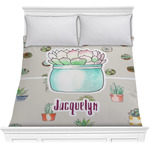 Cactus Comforter - Full / Queen (Personalized)