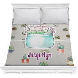 Cactus Comforter - Full / Queen (Personalized)
