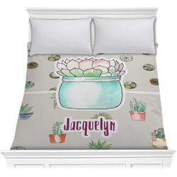 Cactus Comforter - Full / Queen (Personalized)