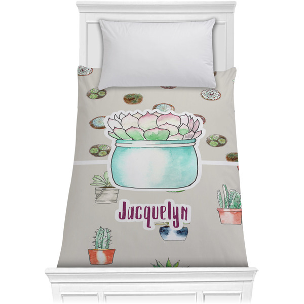 Custom Cactus Comforter - Twin XL (Personalized)