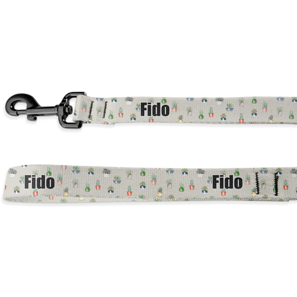 Custom Cactus Deluxe Dog Leash - 4 ft (Personalized)