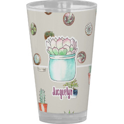 Cactus Pint Glass - Full Color (Personalized)