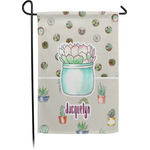 Cactus Small Garden Flag - Single Sided w/ Name or Text