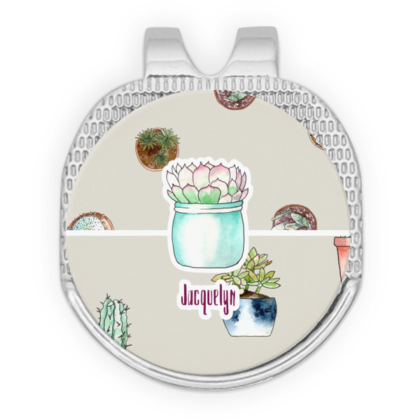 Succulents Golf Ball Hat Marker Hat Clip