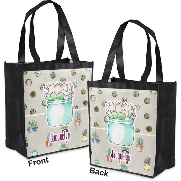 Succulents Grocery Bag - Apvl