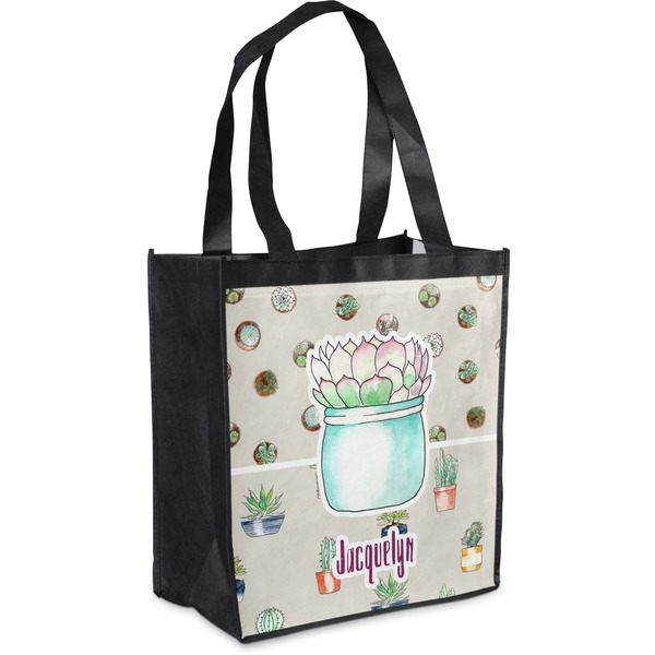 Custom Cactus Grocery Bag (Personalized)
