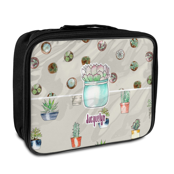 Custom Cactus Insulated Lunch Bag (Personalized)