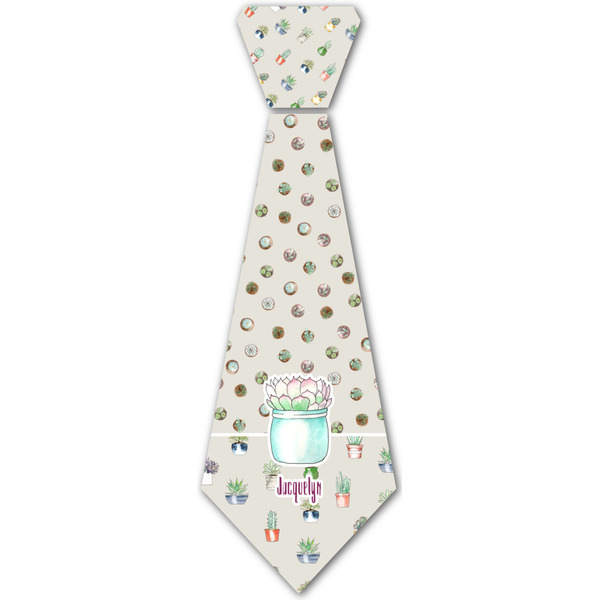 Custom Cactus Iron On Tie (Personalized)